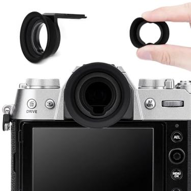 Imagem de Lente ocular estendida X-T50 XT50, nova forma redonda de silicone macio para óculos de visor, protetor de sombra profunda projetada para câmera Fujifilm Fuji X-T50 XT50 XT-50