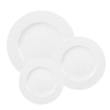 Imagem de Aparelho Jogo De Jantar Pratos Porcelana 12 Peças Ingrid Tramontina Br
