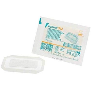 Imagem de Tegaderm - 3M Tegaderm+Pad Film Dressing com almofada não aderente, 8,8 cm x 15,2 cm, 25/Bx, 3M3589