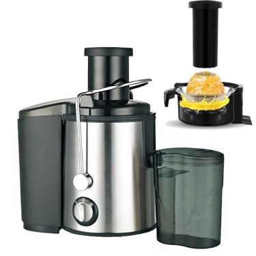 Imagem de CHONGHAN Espremedor De Suco De Mastigar Lento Com Prensa A Frio,MáQuina De Espremedor Lento,Motor Potente De 800w Com Modos De Velocidade Dupla,FáCil De Limpar Para Amantes De Sucos E SaúDe