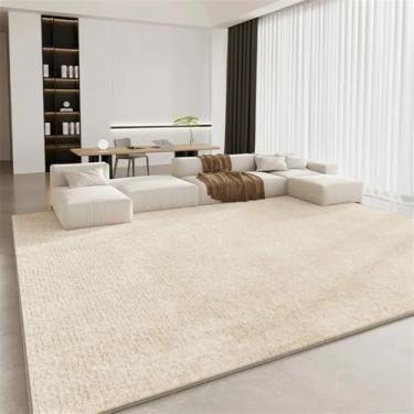 Imagem de HJZSZX Tapete para sala de estar, quarto, tapete curto de veludo antiderrapante, cor sólida, tapete de cabeceira, decoração confortável para casa, tapetes para os pés, DD515, QD, A, 300x400CM