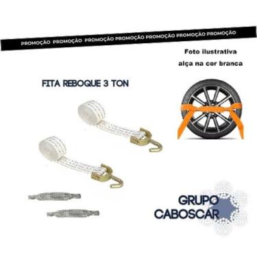 Imagem de Cinta guincho plataforma 3 tonelada x 3mts (par = 2 unidades) - JR IND