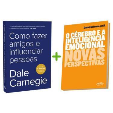 Imagem de Kit 2livros, Como Fazer Amigos e Influenciar Pessoas + O Cérebro e a I