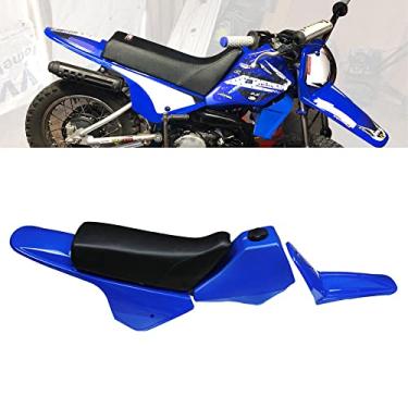 Imagem de JFG RACING Kit de Tanque de Plástico para Carenagem - Yamaha PW80 PW 80 - Azul