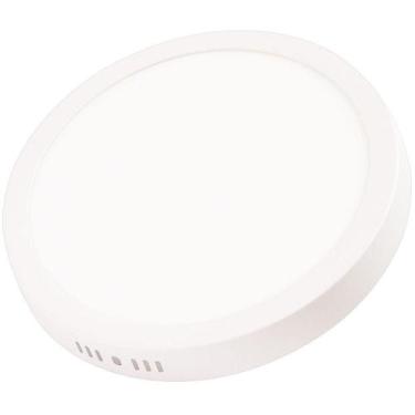 Imagem de Plafon Led Tramontina Redondo De Sobrepor 12k 6500k Luz Branca Tramont