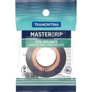 Imagem de Fita Isolante Classe C 0,13x19 Mm Tramontina Preta 10 M Com Embalagem 