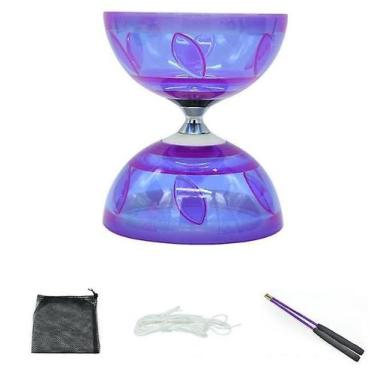 Imagem de Yoyo Diabolo Wokex - Grande, com 3 Rolamentos e Bastões de Carbono