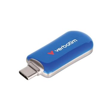 Imagem de Pen Drive Plectra USB-C azul 64 GB