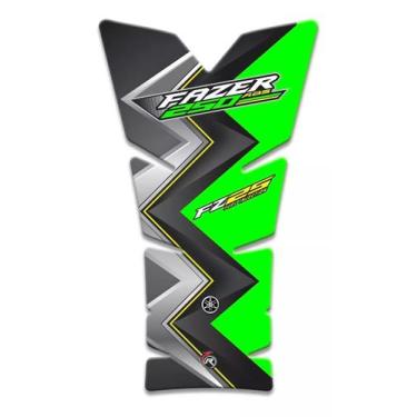 Imagem de Kit Adesivos Yamaha Fazer 250 Fz25  Friso  Tankpad Y500 - Resitank