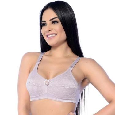 Imagem de Sutiã Mastectomia Pós cirúrgico Rendado Abertura Frontal Coforto - Mod