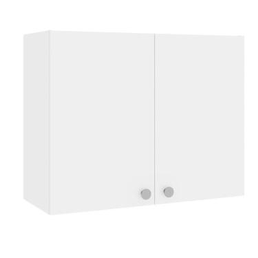 Imagem de Armário Multiuso para Lavanderia Telasul Duo 2 Portas Branco