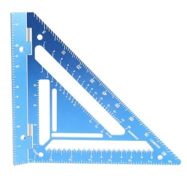 Imagem de Rafter Square, Professional Innovative Triangle Carpenter Square, Transferidor Triangular do Governante, Layout de Layout de Layout de Carpinteiro de Precisão Régua de Medição