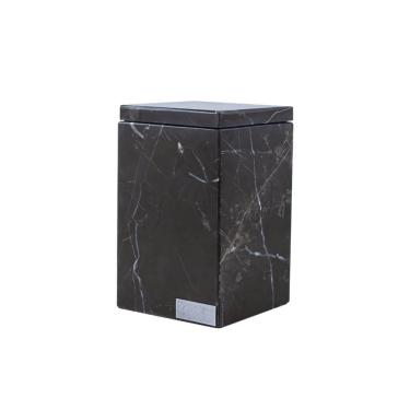 Imagem de Porta Algodão com Tampa em Mármore Bronze Armani