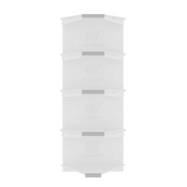 Imagem de Gôndola Parede 1 Canto Sem Coluna 40KG 1,70m Fit Amapá