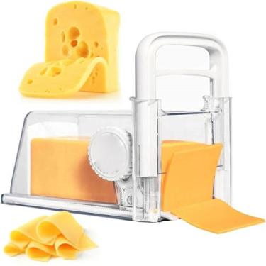 Imagem de Cortador Queijo Presunto Mortadela Fatiador Ralador Manual Sanduiche C
