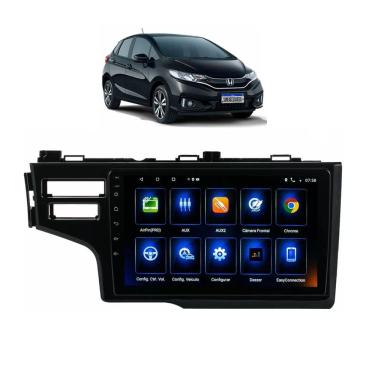 Imagem de Kit Multimídia New Fit EX EXL 2019 / 2021 9 Pol Android Carplay 2/32GB - 915BR ROADSTAR