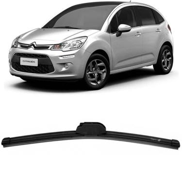 Imagem de Palheta Limpador Parabrisa Citroen C3 2012 a 2018 Dianteira Passageiro Dyna