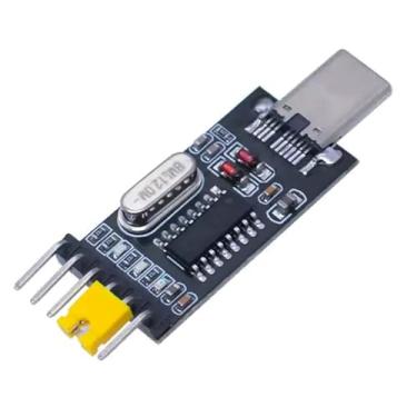 Imagem de CY Conversor USB-C Tipo-C Macho para TTL Módulo UART STC Programador Serial CH340G CH340 3,3V 5V Adaptador Substituir PL-2303
