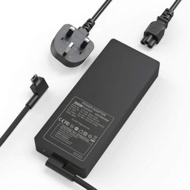 Imagem de Fonte de alimentação 200W 19,5V 10,26A RC30-0238 adaptador CA para laptop compatível com Razer Blade 15 w/GTX1060/GTX1070/RTX2070/RTX2080 17/4K Laptop