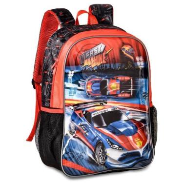 Imagem de Mochila De Costas Carros Fast Machine Clio Fm3467J