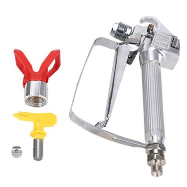 Imagem de Base do Bico de Pulverizador de Tinta, Máquina de Máquina de Pulverizador de Tinta Sem Ar de Alta Pressão, Fácil de Usar para Decoração Doméstica, Liga de Alumínio, 21 Cm, 300