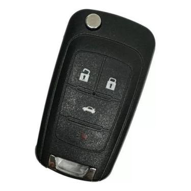 Imagem de Chave Canivete Camaro Cruze Sonic Onix Carcaca 4 Botoes - FERREIRA FS