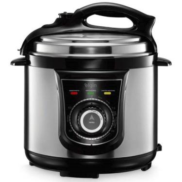Imagem de Panela de Pressão Elétrica 4L Elgin, Inox, 110V