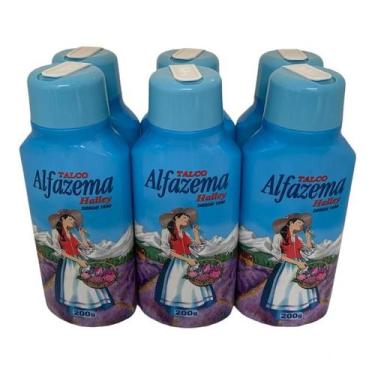 Imagem de Kit com 6 Talco Alfazema Halley Original 200 gr - Labate