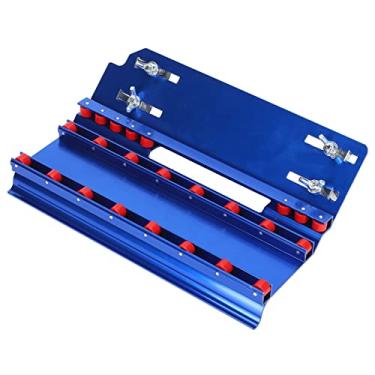 Imagem de Dispositivo de Chanfro de Ladrilhos de Cerâmica Tool de Máquinas de Corte de Pedra de 45 Graus Liga de Alumínio Azul de Roda para Telhas de Cerâmica de Mármore Corte