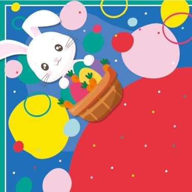 Imagem de Embalagem para Ovo de Páscoa, 39 X 39 cm, Divertidamente Vermelho, Embalagem com 25 Unidades, Cromus