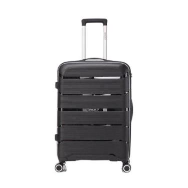 Imagem de Mala Denlex Grande 4 Rodas Giro 360 Polipropileno 76cm