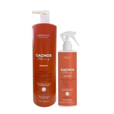 Imagem de Kit Arvensis Professional Cachos Naturais - Shampoo 1L + Day After 250
