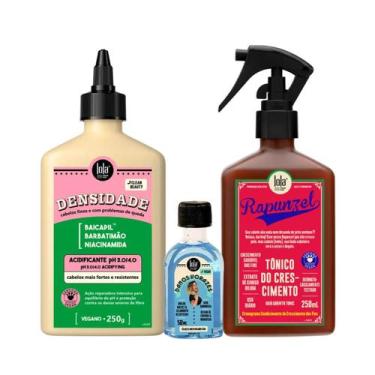 Imagem de Kit Lola Densidade Acidificante + Rapunzel Tonico + Danos Vorazes Óleo