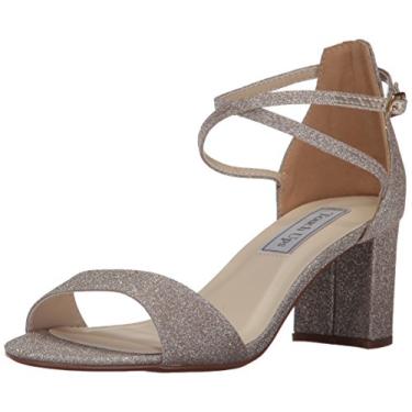 Imagem de Touch Ups Sandália feminina de salto Jackie, Champanhe, 5.5