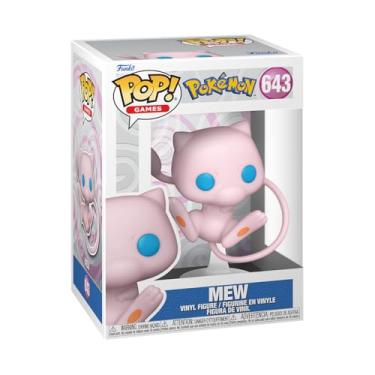 Imagem de Funko Pop! Games: Pokemon - Mew - Figura de vinil colecionável - ideia de presente- Mercadoria oficial - brinquedos para crianças e adultos - Video Games Fans - boneco para colecionadores e exposição