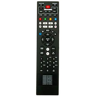 Imagem de Novo controle remoto de substituição AKB72975301 AKB73095401 adequado para LG Network Blu-ray Disc Player BX585 BD565 BD570 BD560 BD590 BD670 BD690 BX580 BD572 BX582 BD560C BD590C BD670C BD592-N BD6555 BD5550 BD678N