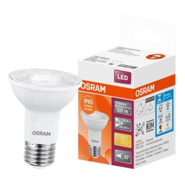 Imagem de Lampada Led Par20 5,5W 525Lm 25 Ip65 Bivolt E27 Osram, 127/220V, BRANC