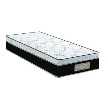 Imagem de Colchao Solteiro Agflex Uni - Face Espuma D28 1,88 X 0,88 X 0,25 Branco E Preto