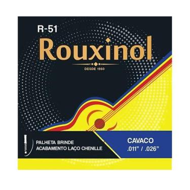 Imagem de Encordoamento Rouxinol Cavaquinho Aço R-51