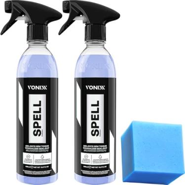 Imagem de Kit 2 Spell 2.0 Selante Sem Toque Coating Brilho E Proteção Super Hidrorrepelencia Vonixx