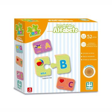 Imagem de Descobrindo O Alfabeto - Madeira - Nig