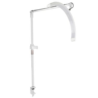 Imagem de Luminaria Estetica Mesa Arco Meia Lua 3 Tons Ajustavel Suporte Celular Limpeza Pele Rosto Tatuagem