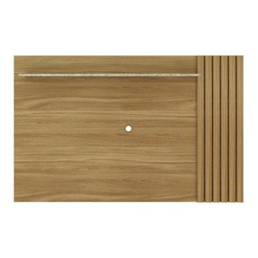 Imagem de Painel Para Tv Até 52 Polegadas 160cm Com Prateleira Multimóveis Cr45272 Amêndoa/palha
