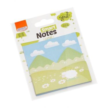 Imagem de Bloco Smart Notes Layers Montanha Com 60 Folhas - Brw