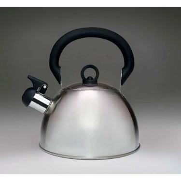 Imagem de Chaleira Delizie 2,5L em Aço Inox com Aviso Sonoro de Fervura e Cabos em Baquelite Mor