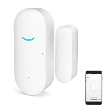 Imagem de SENCKIT Sensores De Porta E Janela Wi-Fi, Alarme Inteligente Tuya Com Aplicativo Notificação Gratuito, Controle Sistema Segurança Residencial, Sem Necessidade Hub, Compatível Alexa Google (Pacote 3)