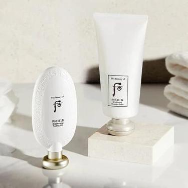 Imagem de The history of Whoo Conjunto De Gel Peeling Iluminador Gongjinhyang Seol - Clareador E Esfoliante Facial Com Chilhyangpalbaeksan Gamguksu