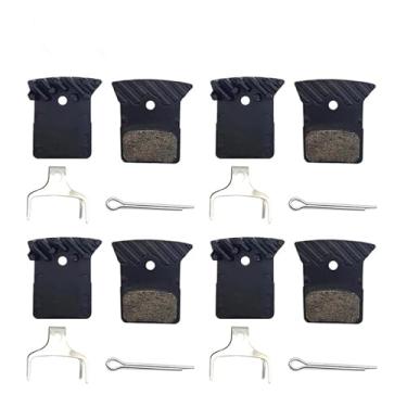 Imagem de HSayoli Pastilhas De Freio Resina Para Bicicleta, 4 Peças, Bicicleta Estrada Shimano L03A Ultegra R9170 R8070 R7070 Rs805 Rs505 Xtr M9100 K02S