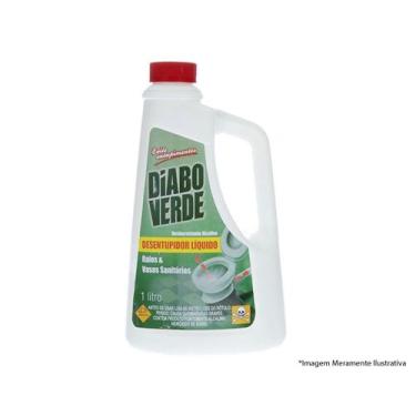 Imagem de Desentupidor Ralo/Vaso Sanit Diabo Verde 1L