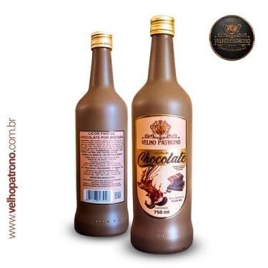 Imagem de Licor Chocolate Preto Velho Patrono